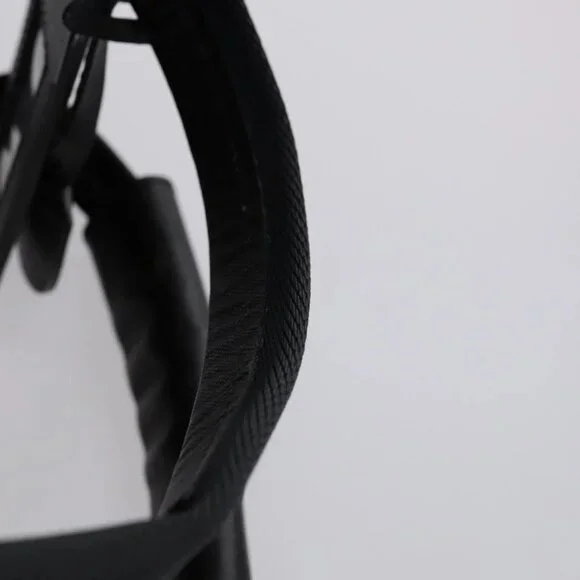 PRADA Boston Bag Nylon 2way Black Silver Auth 143770 - Picture 10 of 16